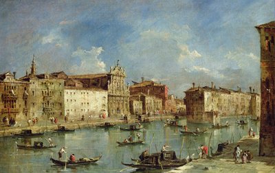 大運河 作： Francesco Guardi